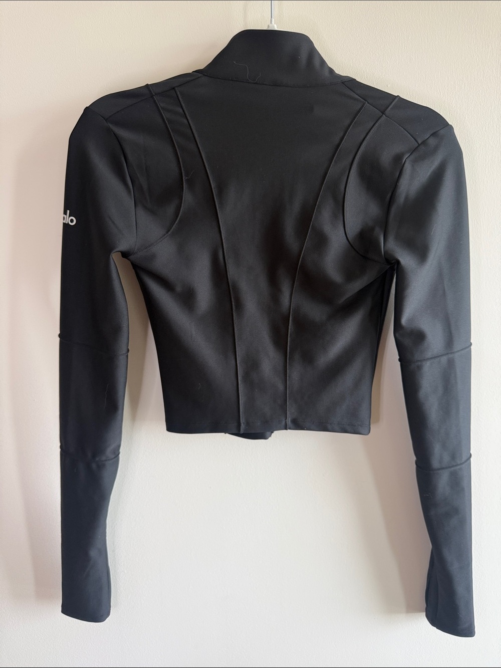 ALO Yoga Black High-Waist Performance Leggings and zip up set - Picture 15 of 16